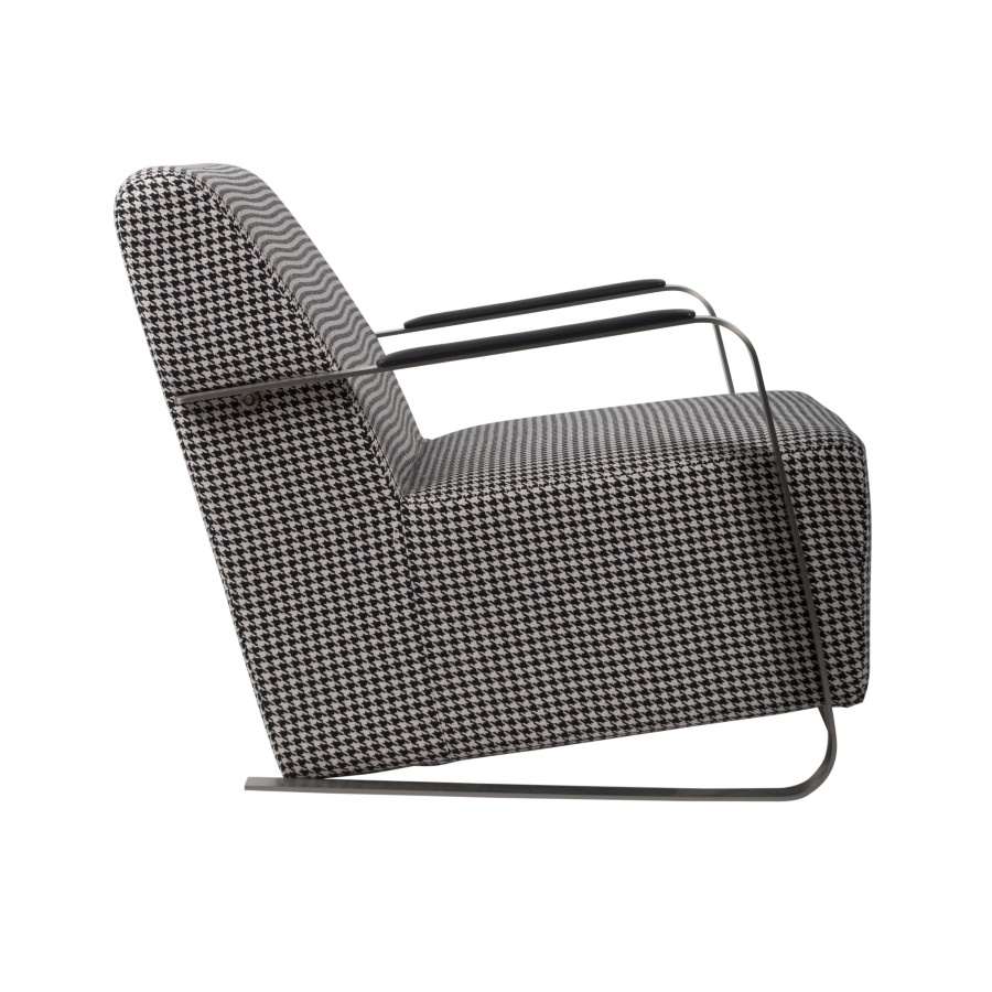 Кресло Adwin черно-белое Zuiver 3003003 - Вид №9