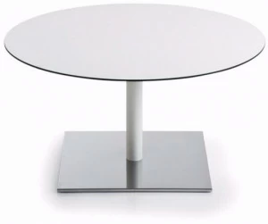 Luxy Низкий круглый журнальный столик из мдф Incollection