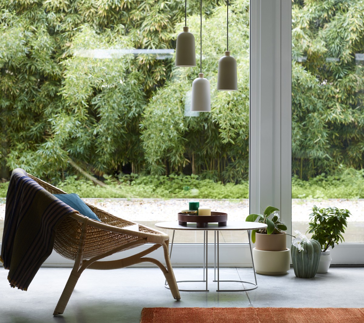 Ex.T Fuse Small Подвесной светильник серый с оранжевой проволокой EXFUSEPAR/GR - Вид №7