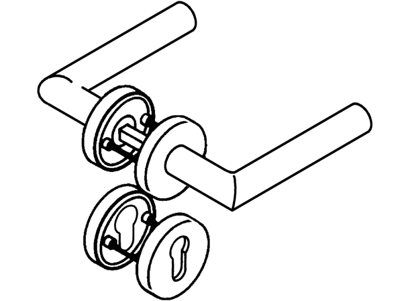 162PBR01.230 Модель комнатного набора 162.21p HEWI Edition matt  - Вид №11