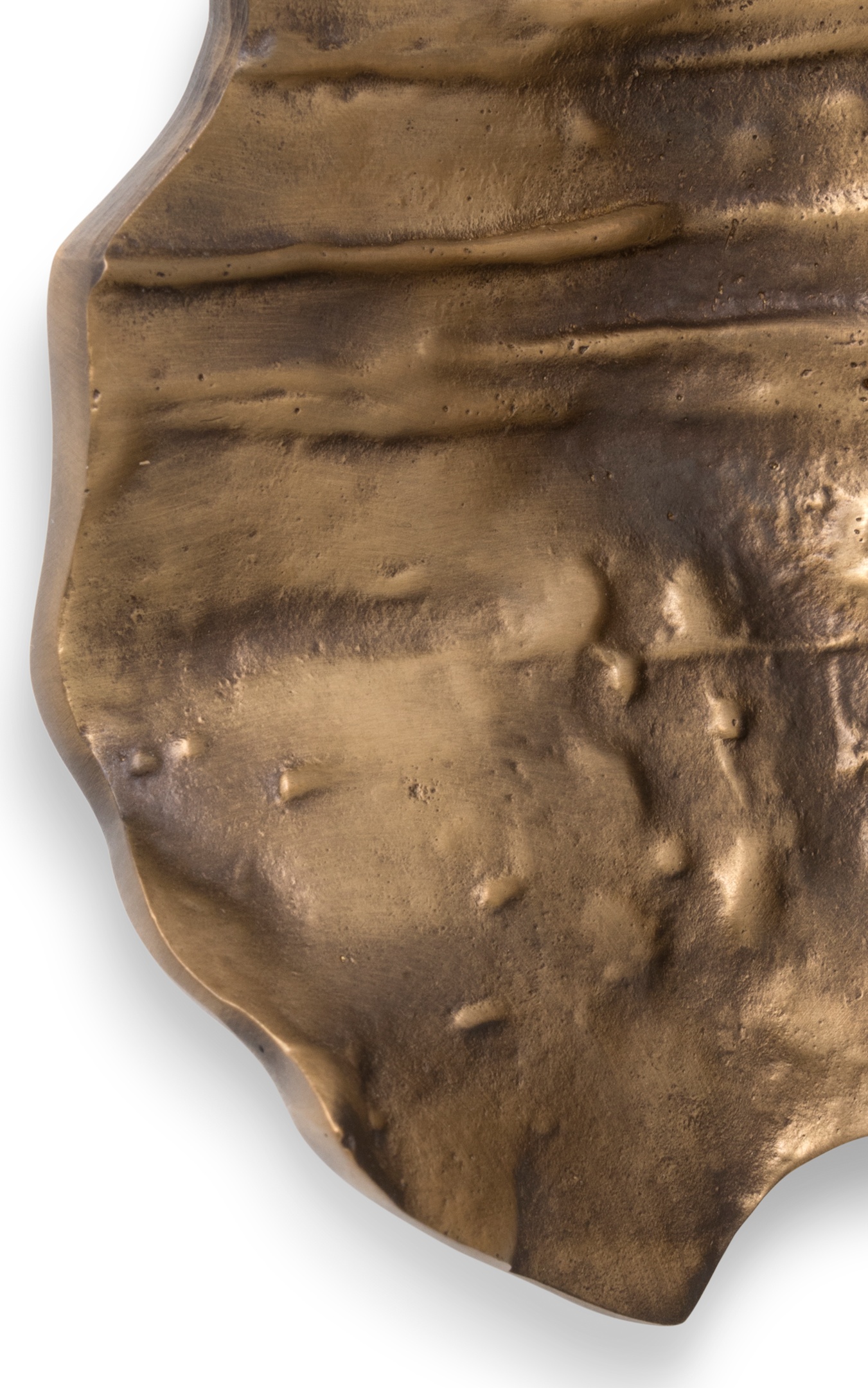 EA1053 PullCast Дверные тяги LEAF Полированная латунь  - Вид №5