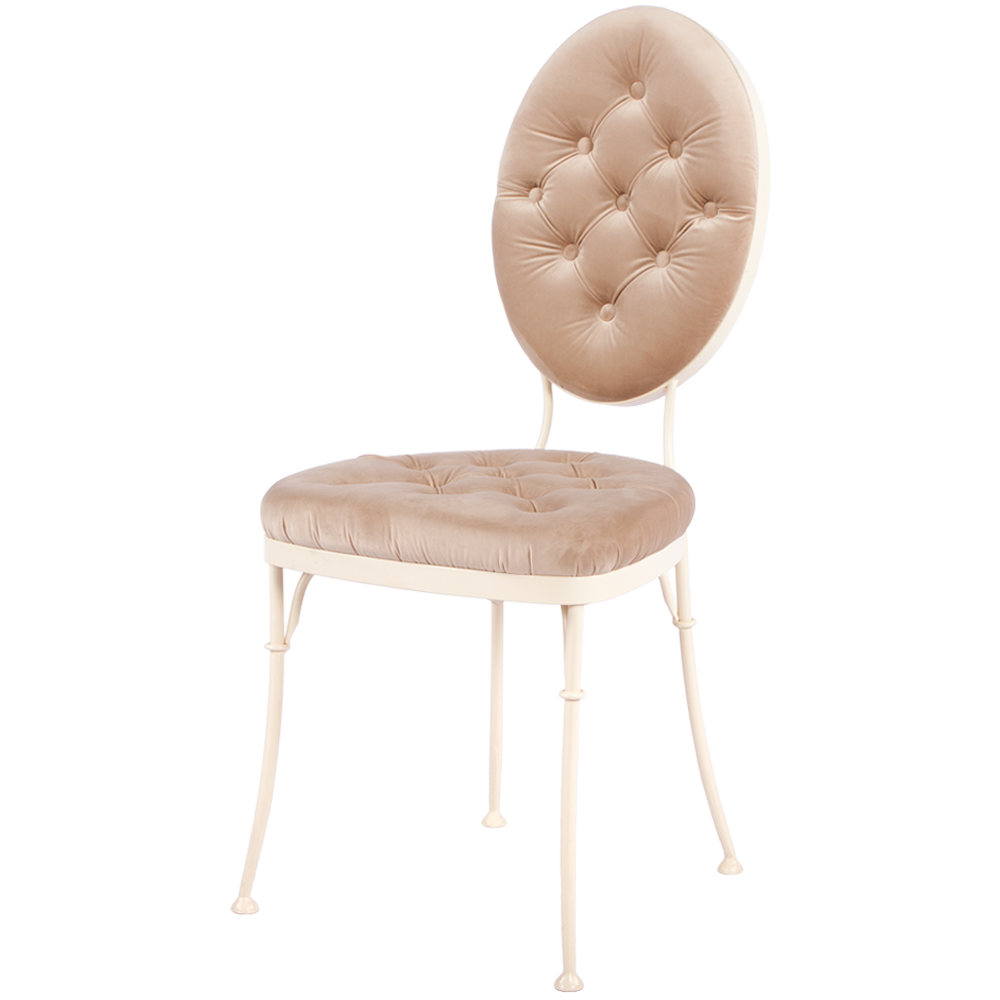 19015 Стул кованый Аделаида Айвори Того Карамель BOGACHO 4627138235126 - Вид №6