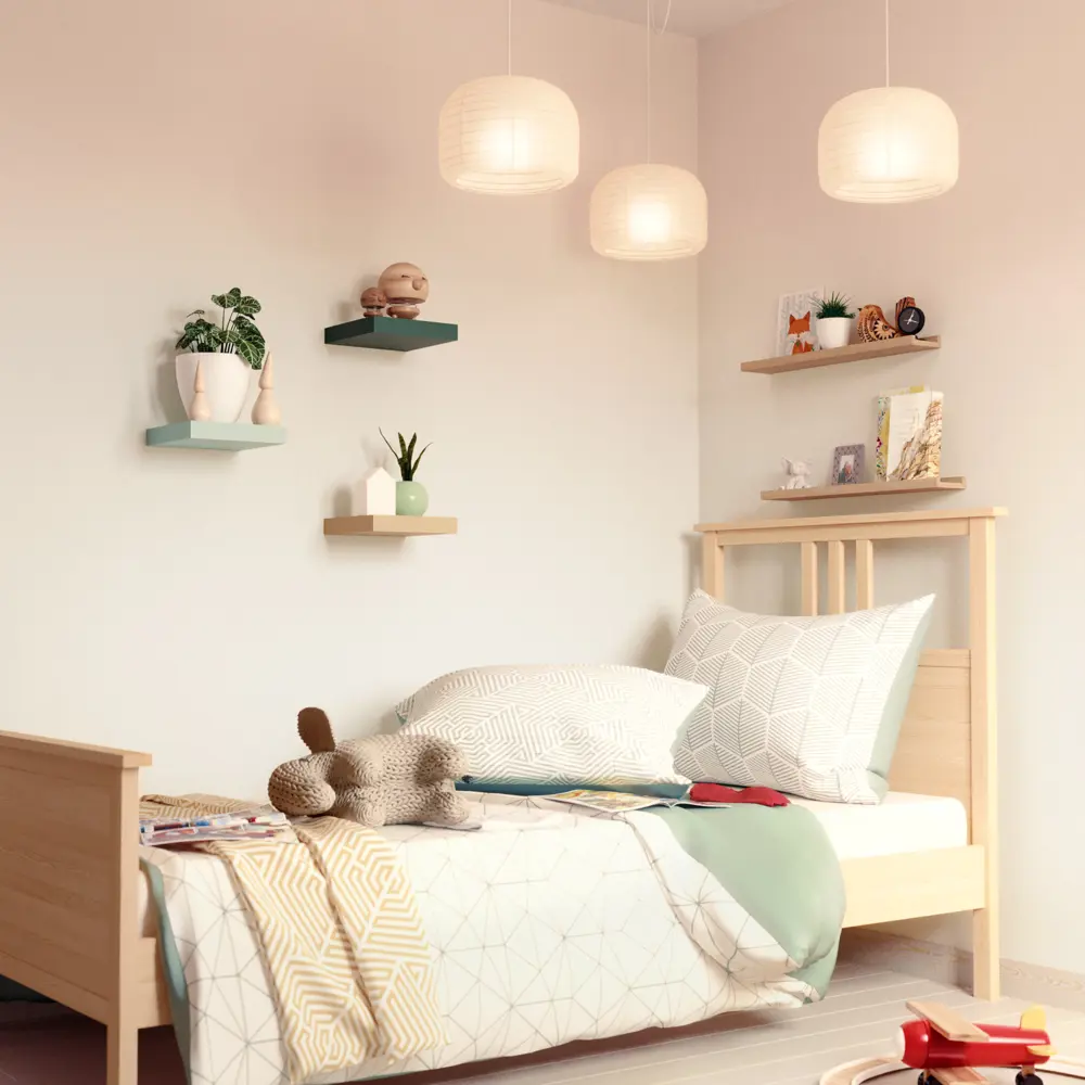 Полка настенная Spaceo Cactus 1 23x23.5 см МДФ цвет кактус 82877501 STLM-2211435  - Вид №7
