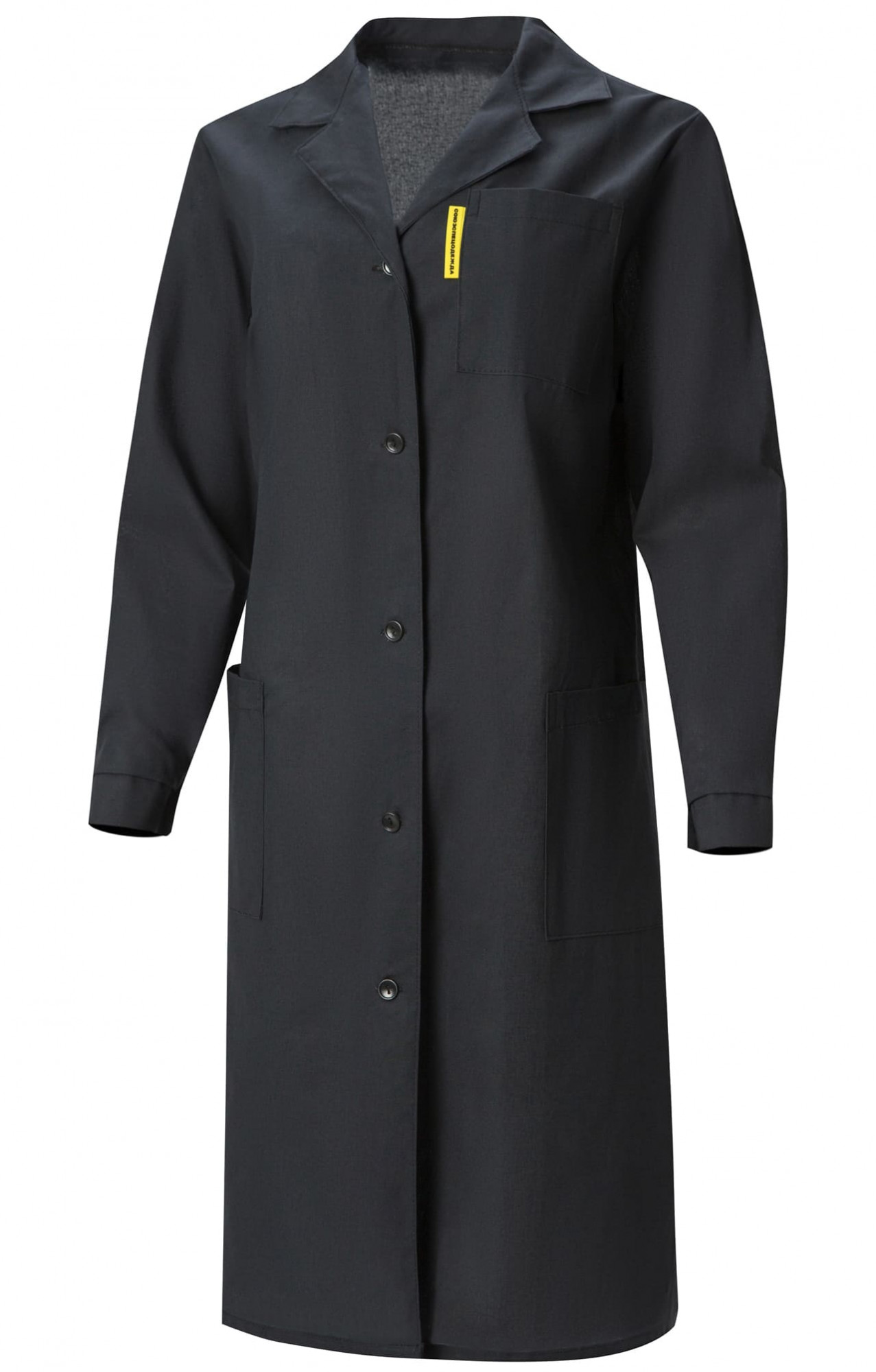 61680 Халат женский темный  Одежда для обслуживающего персонала  размер 56-58/170-176 Спецодежда 