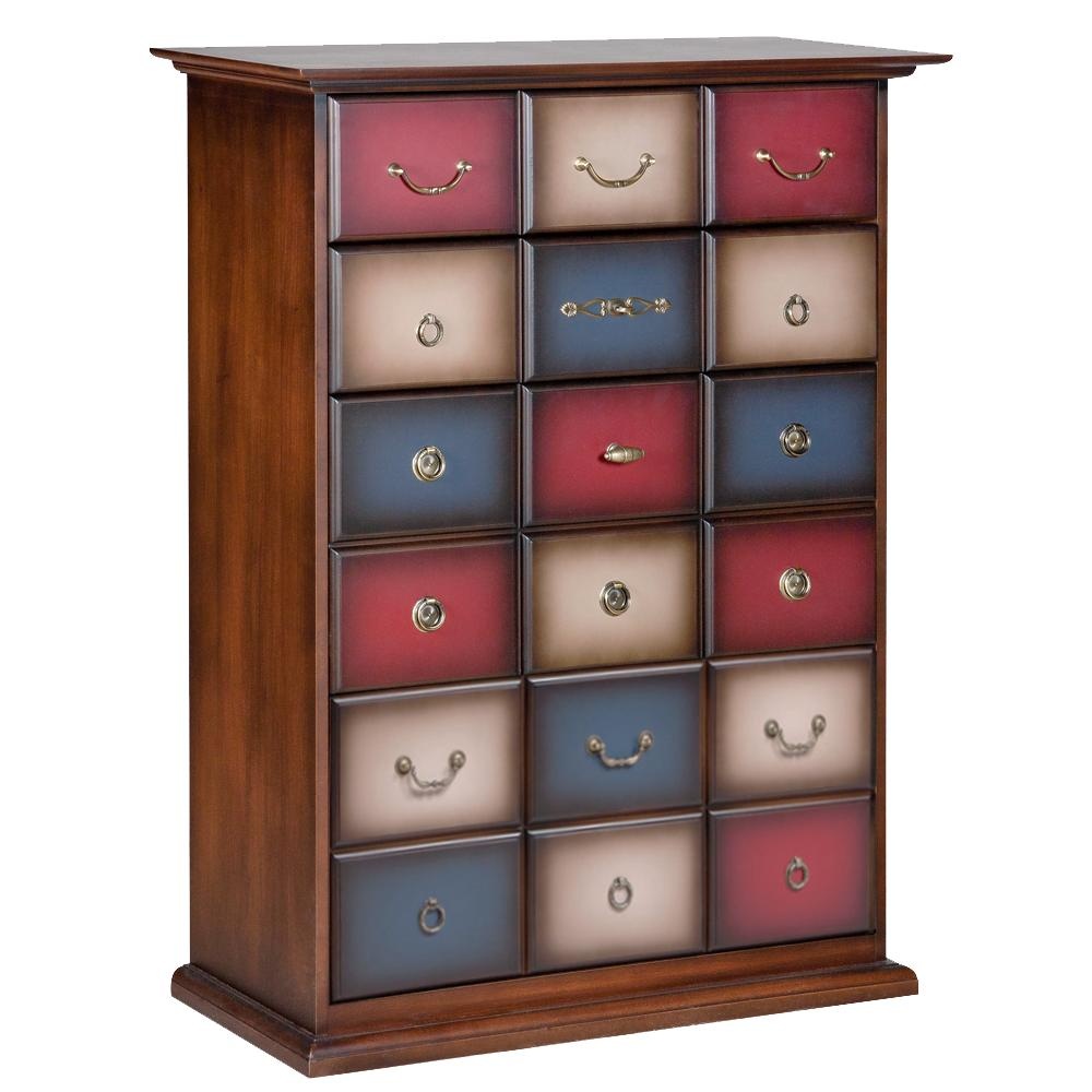 11400 Комод Пандора 4 Орех Mix BOGACHO 4627138194515 - Вид №2