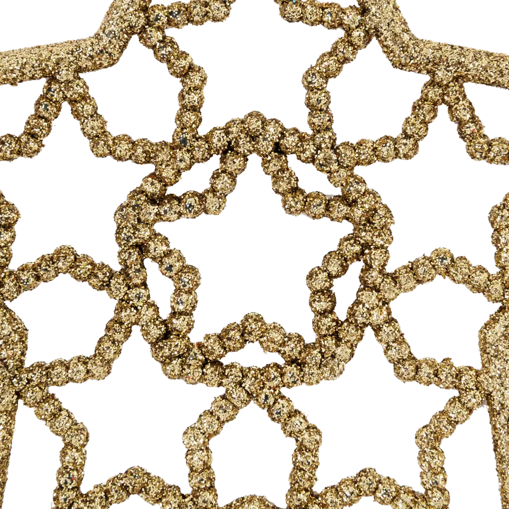 85156513 Елочная игрушка «Звезда» 13 см глиттер золотой STLM-0950888 Santreyd  - Вид №2