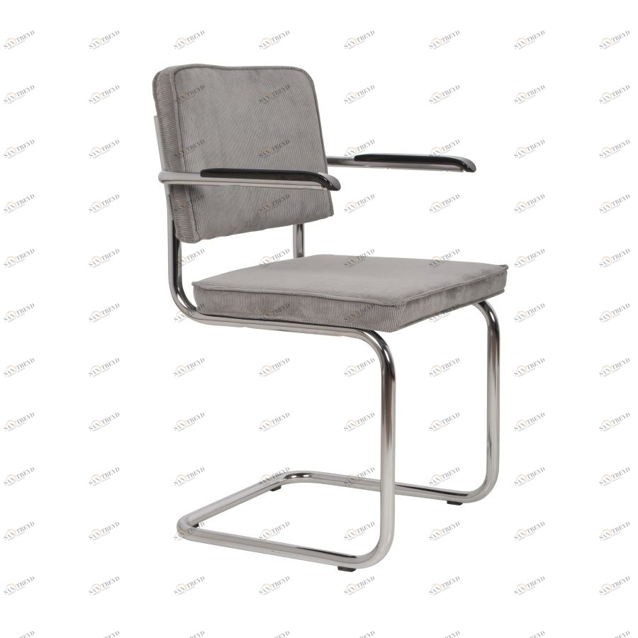 Кресло Ridge Rib светло-серое Zuiver 1200062