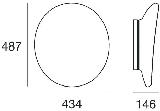 Linea Light Group Настенный светильник из стекла sun-id-1511335 - Вид №7