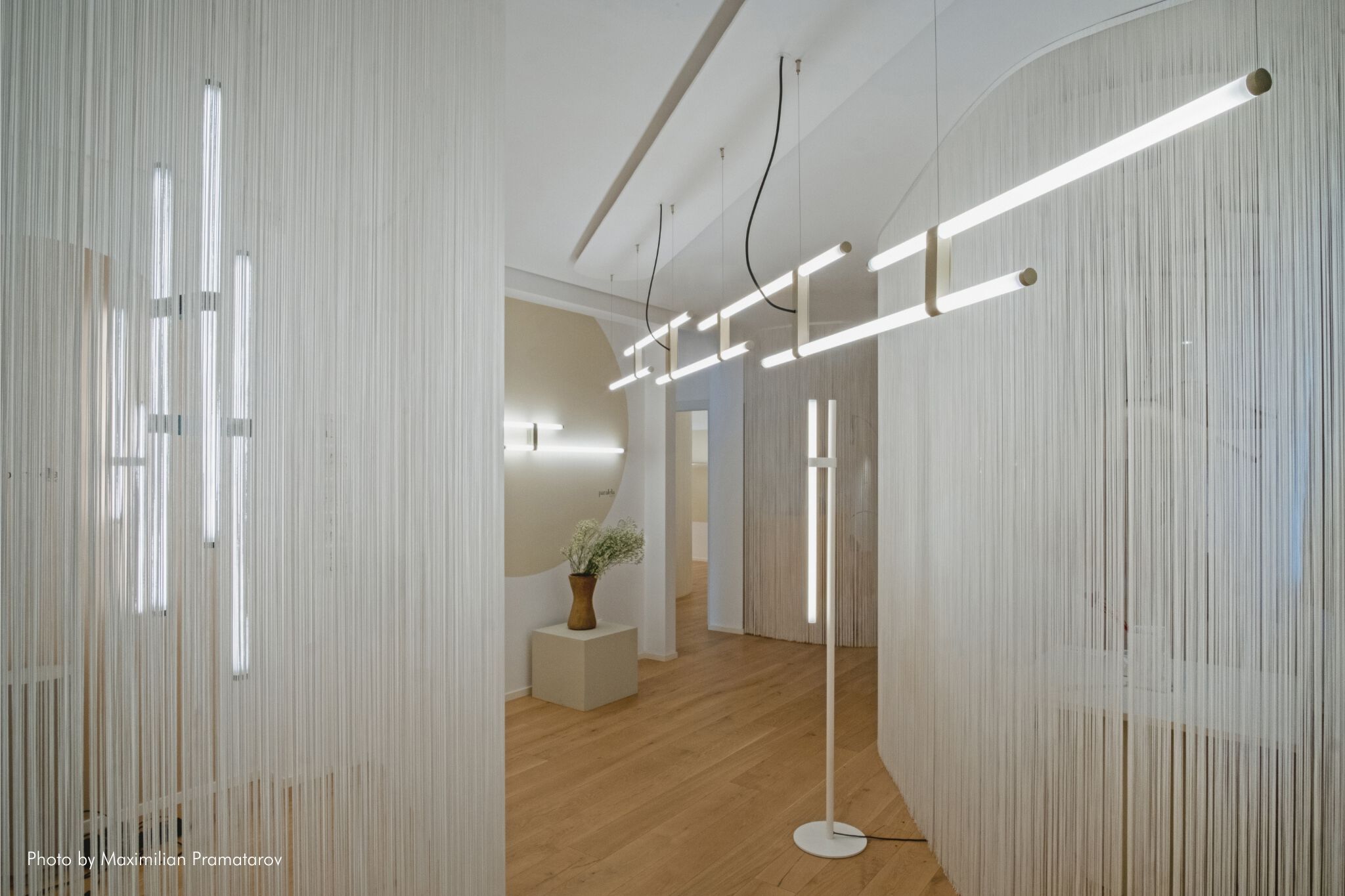 Светодиодный настенный светильник из боросиликатного стекла AXOLIGHT Paralela ARCH-00136042 - Вид №9