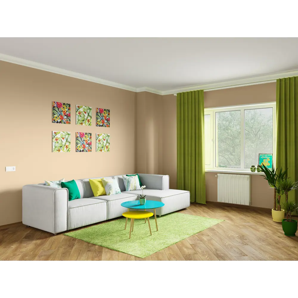 Краска для стен и потолков Trend Farbe цвет Очищенный миндаль 1 л 81970716 STLM-2033212 Dufa  - Вид №4