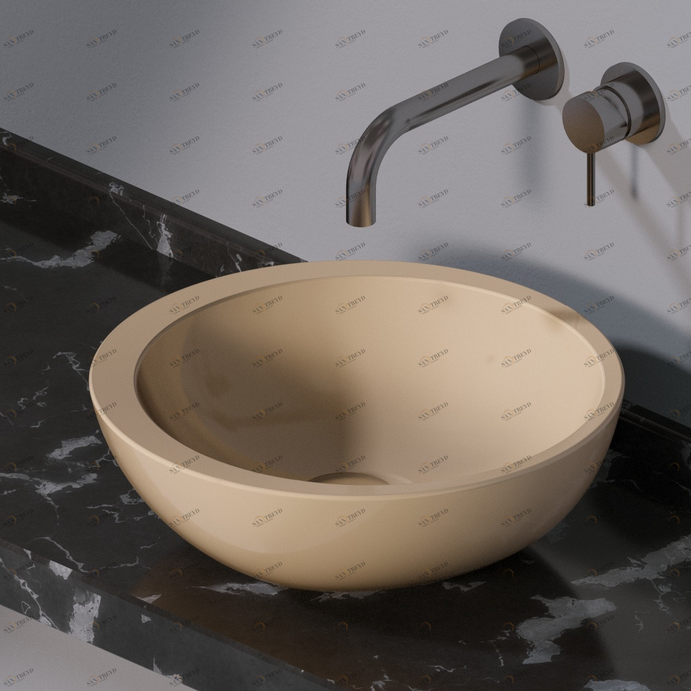 L244110 Накладная раковина на столешницу  круглая A. e T. Italia SPOT AeT ITALIA