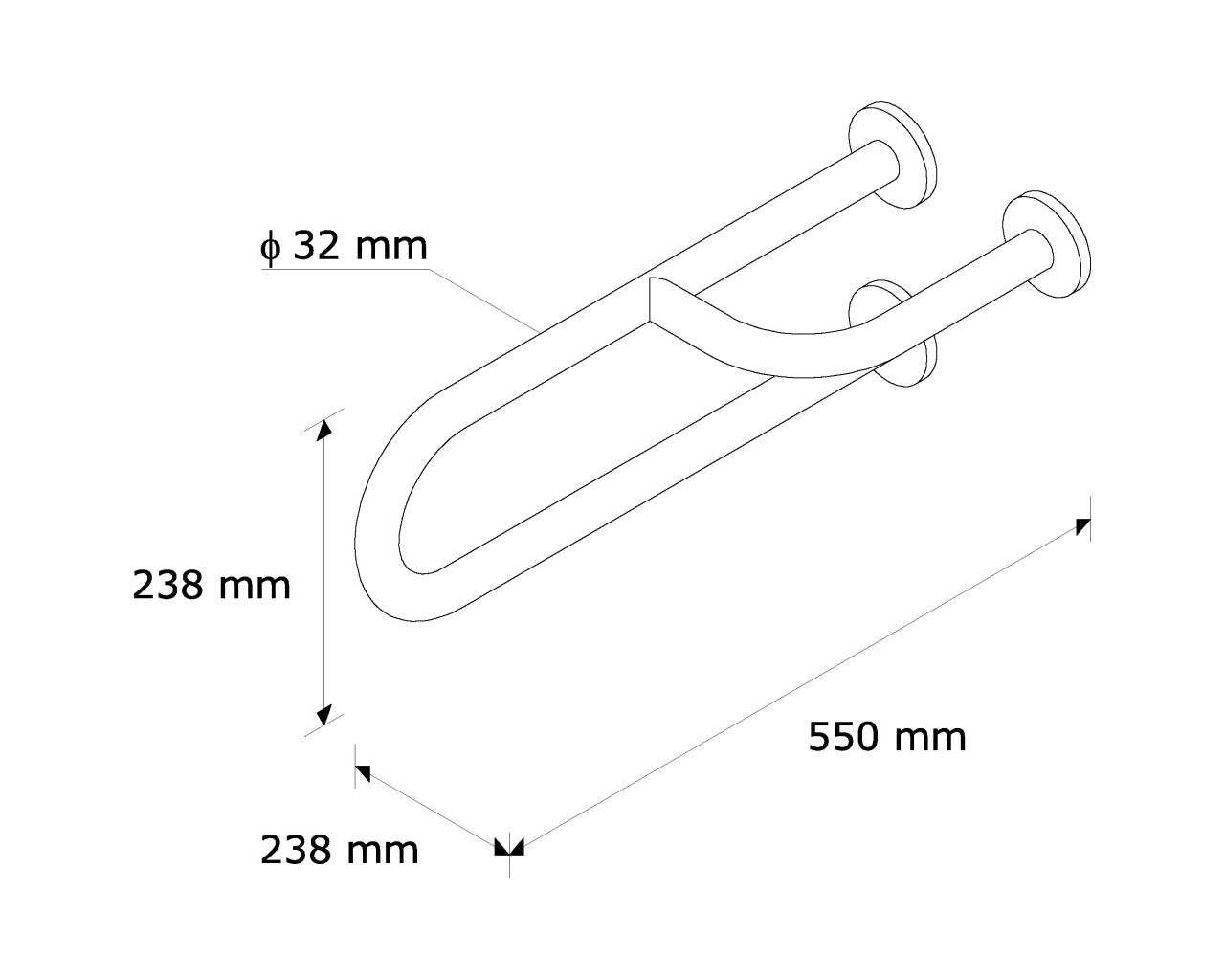 TPC03 КОРЗИНА ПРАВАЯ 550 ММ Merida  - Вид №1