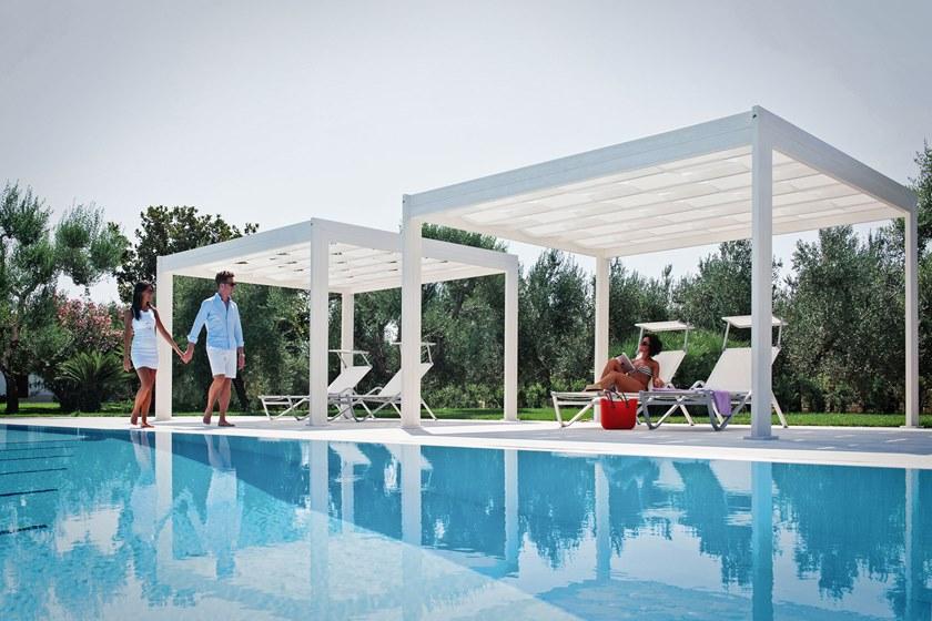 MV Living Самонесущая пергола из ткани и алюминия Ombreggianti sun-id-1477268 - Вид №4