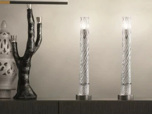 Vetreria Vistosi Настольная лампа с прямым светом из дутого стекла Stardust