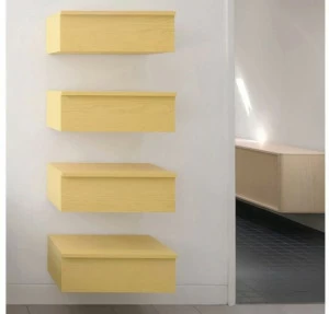 BassamFellows Стенка из дерева с ящиками  Cb-32