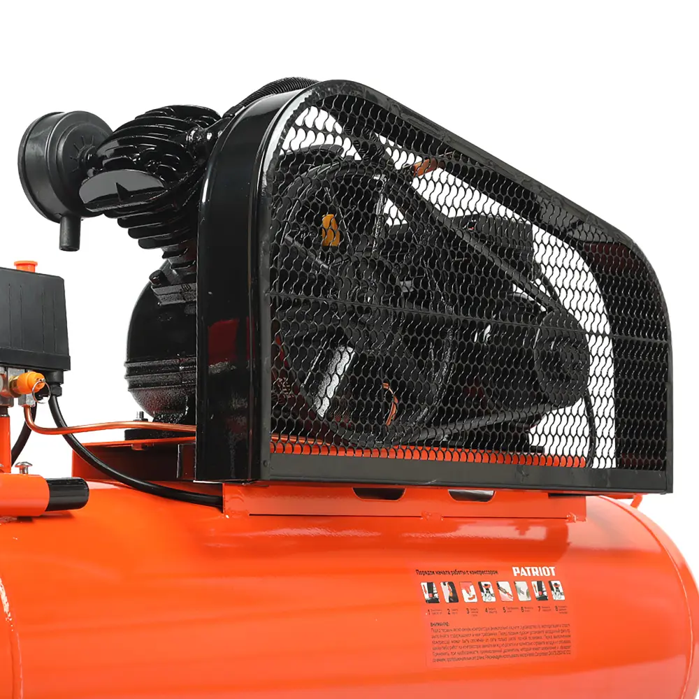 Компрессор Patriot LRM 100-480R с ременным приводом для профессионального использования 81946435 STLM-0014424 - Вид №5