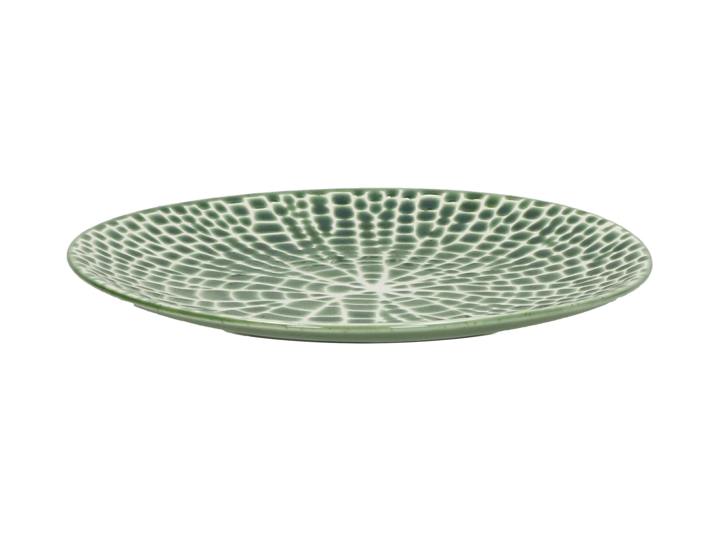 Фарфоровая круглая десертная тарелка POMAX Lotus ARCH-00102619 - Вид №2