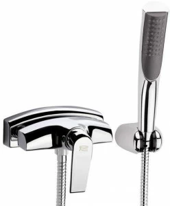 Remer Rubinetterie Смеситель для ванны настенный с ручным душем Atmos A38