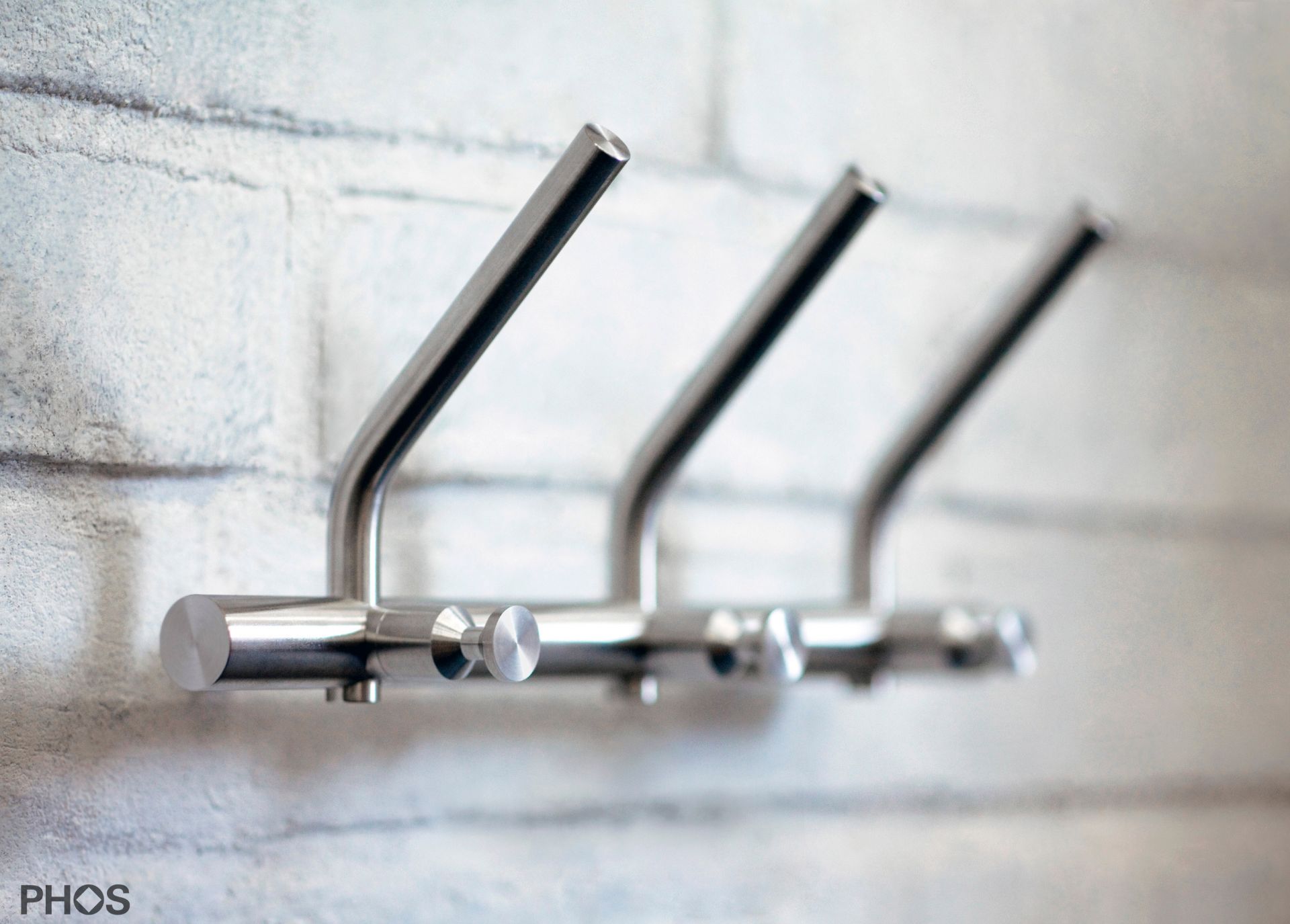 HLS3H Вешалка для верхней одежды с 3 крючками для шляп. PHOS  - Вид №2