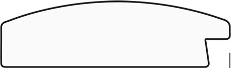 BY 0784 Зеркало в багетной раме - орех 65 mm EVOFORM Definite - Вид №3