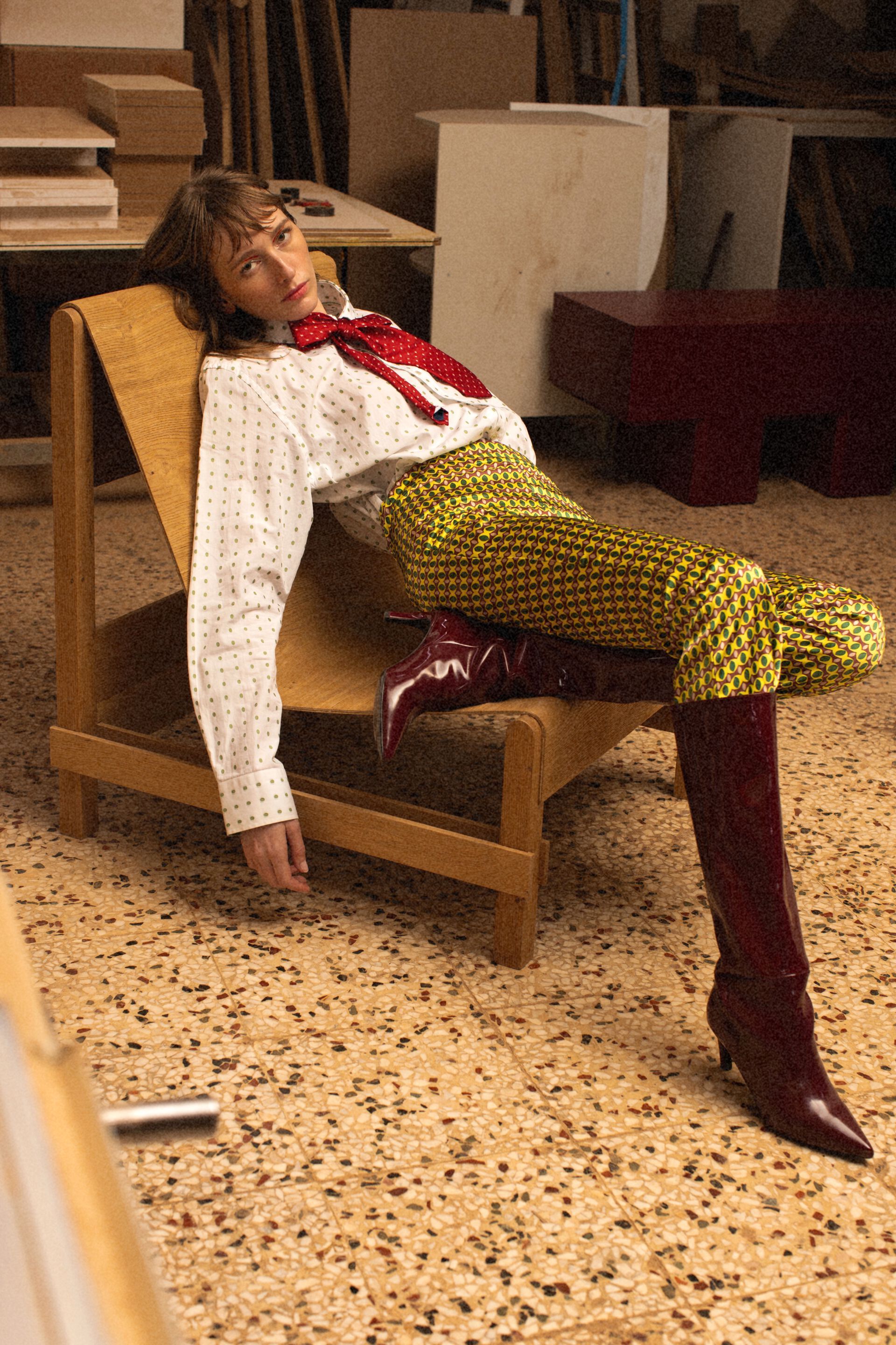 Дубовое кресло YET. Design Studio RIPPLE ARCH-00132717 - Вид №11