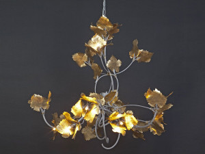 Железная галогенная люстра