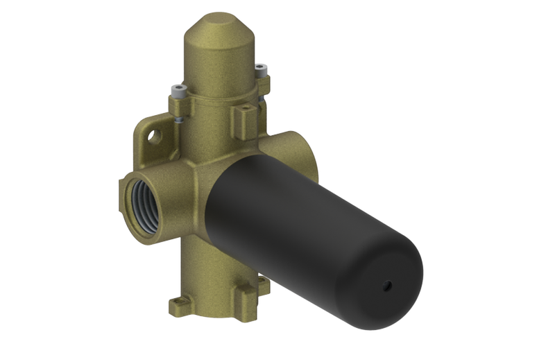 E-8052 M-series - Внутренний переключатель с двумя выходами и регулировкой потока 3/4"- внутренний элемент GRAFF Terra 