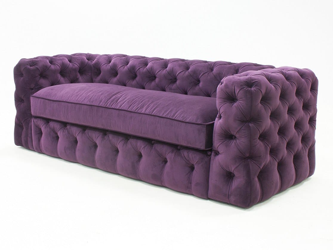 3-местный велюр capitonné диван CREARTE COLLECTIONS Capiton Contemporain ARCH-00097877 - Вид №1