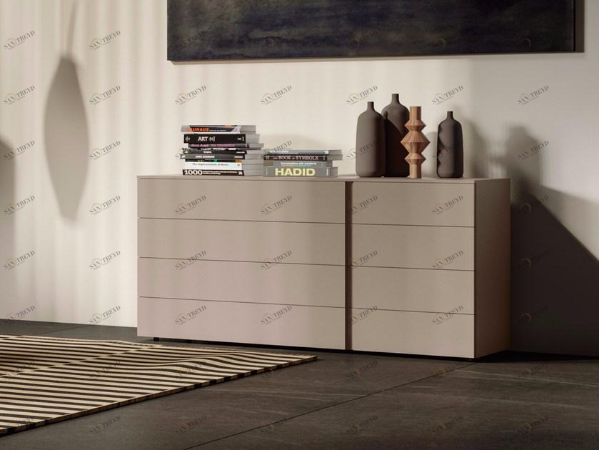 JESSE Деревянный комод со встроенными ручками Shade sun-id-1474657