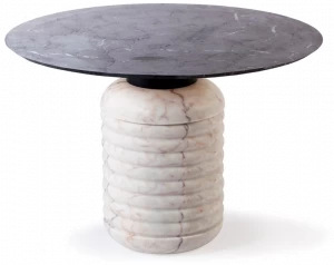 Mambo Unlimited Ideas Круглый мраморный стол Jean