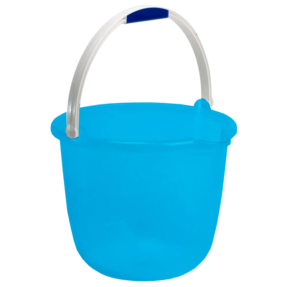Ведро с носиком круглое Бриг пластик 12 л цвет голубой Santreyd STLM-2068577