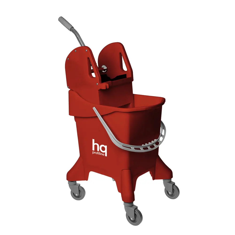 Ведро на колесах с отжимом HQ Profiline 31 л цвет красный 82936560 STLM-2007878 