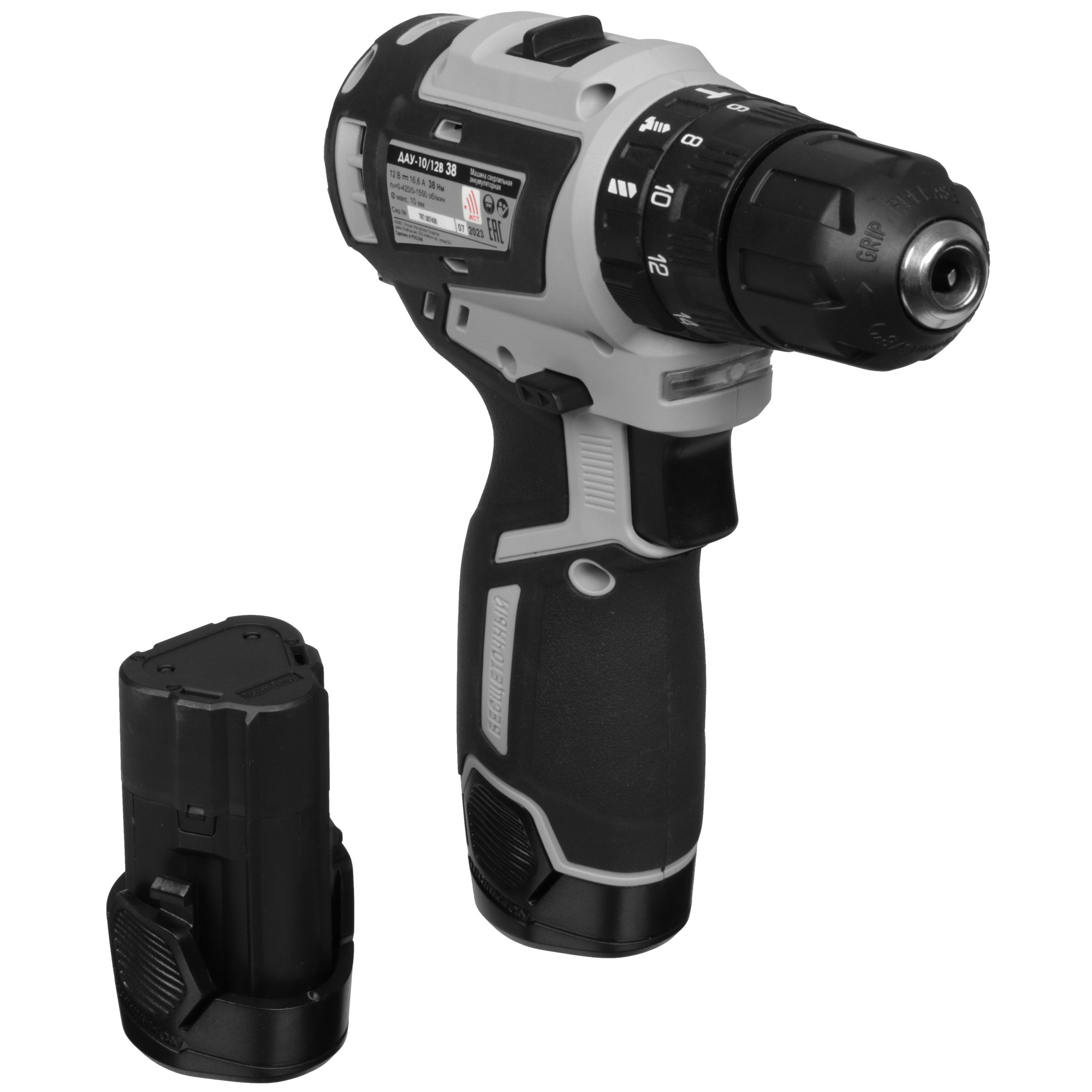 Дрель-шуруповерт Интерскол МиниМАКС ДАУ-10/12В 36 12V 5466536 STDN-0047614