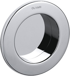 D124_CR Ручка для раздвижной двери GIOTTO D124 OLIVARI