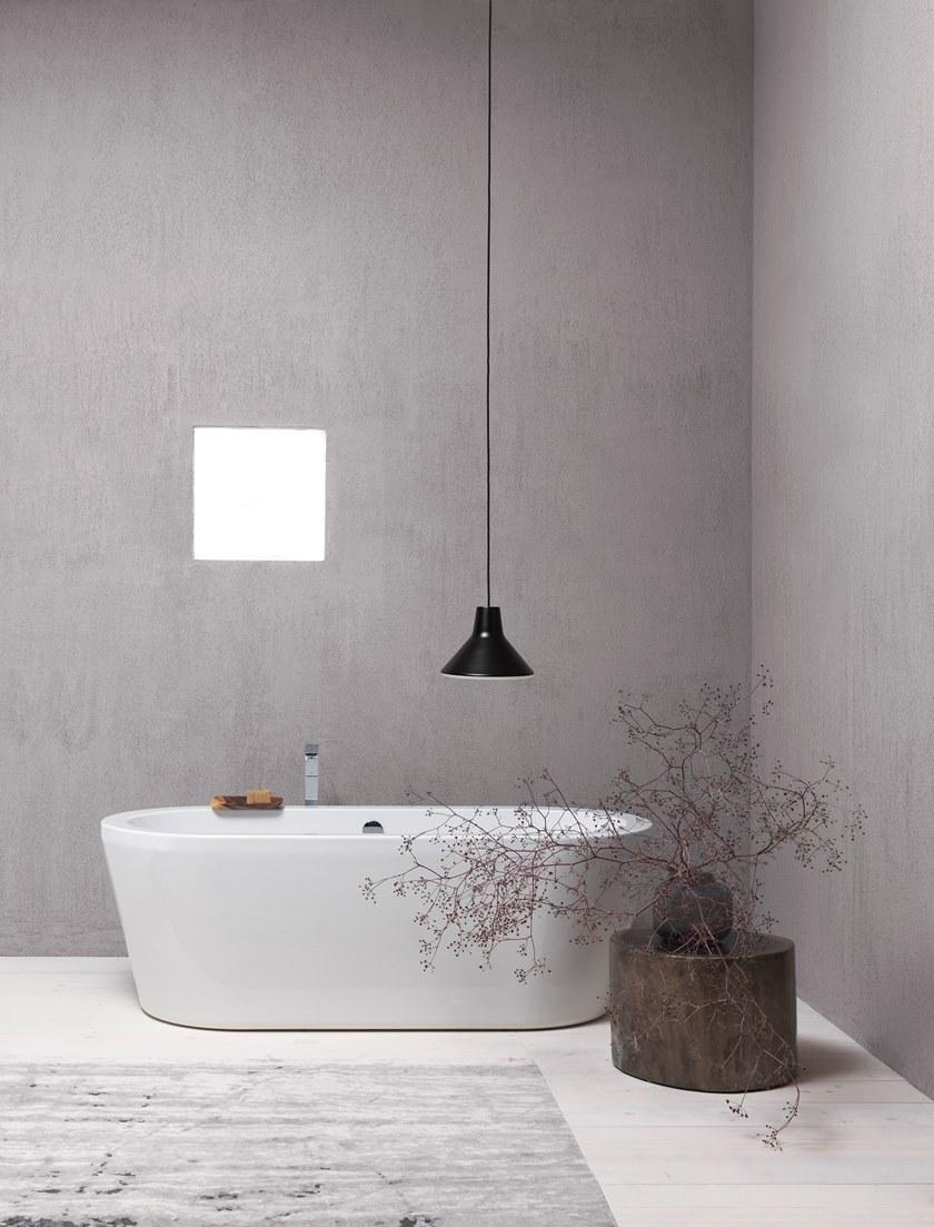 GSI ceramica Отдельностоящая овальная акриловая ванна Kube Vat80 - Вид №2