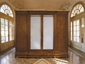 Arvestyle Шкаф из дерева и стекла с комодом Fenice Fn-0435