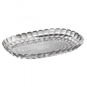 27960092 Поднос tiffany l серый Guzzini
