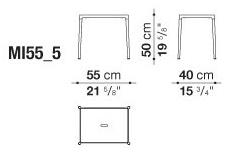 B&B Italia Outdoor Прямоугольный алюминиевый садовый столик Mirto outdoor sun-id-1370865 - Вид №11