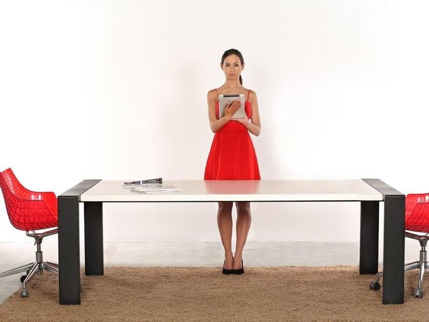 Wissmann raumobjekte Прямоугольный лакированный обеденный стол  610  - Вид №5