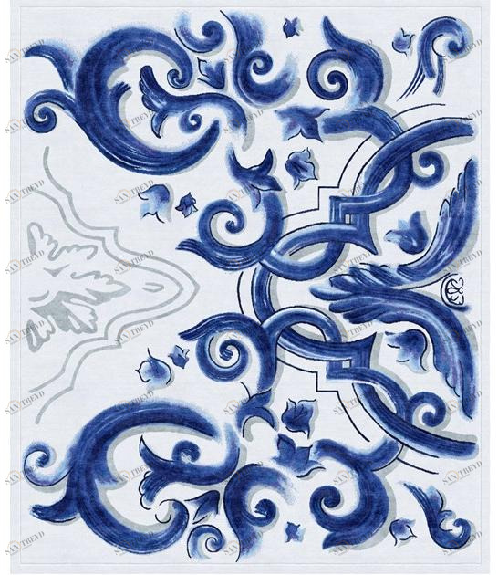 Tapis Rouge Ковер ручной работы из шерсти и шелка Per sempre Tr1585hk