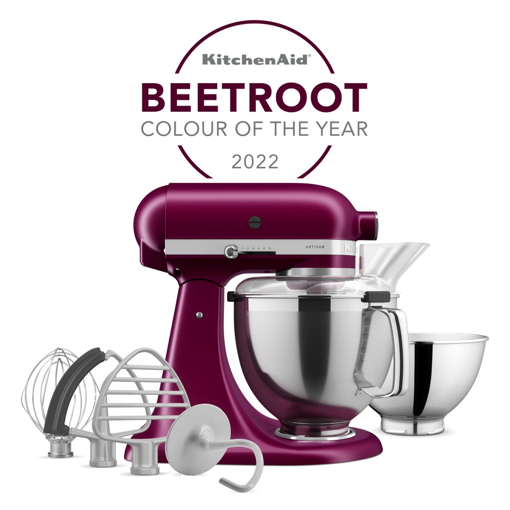 5KSM195PSEBE ПЛАНЕТАРНИК С ОТКЛОНЯЕМОЙ ГОЛОВКОЙ 4,8 Л СВЕКЛА - ARTISAN KitchenAid  - Вид №1