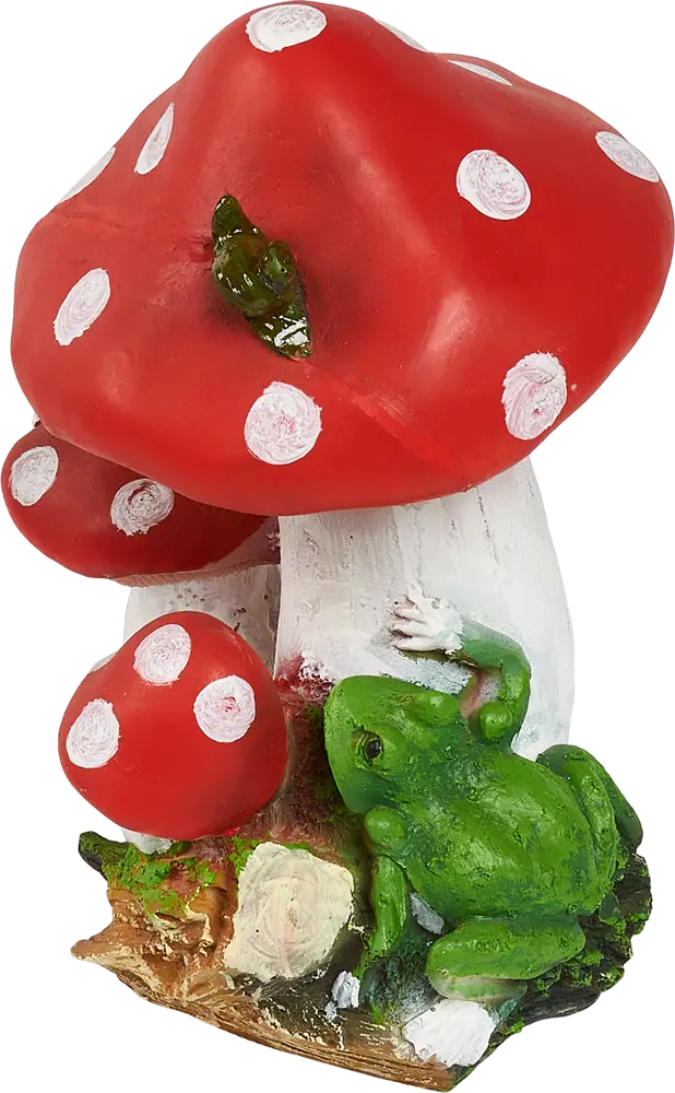 Santreyd Садовая фигура Гриб с лягушкой для ландшафтного дизайна 85106442