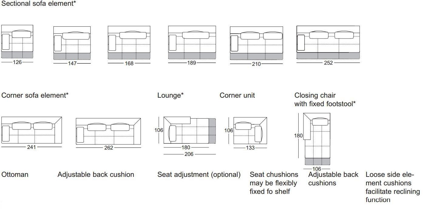Rolf Benz Угловой диван в коже sun-id-1498315 - Вид №10