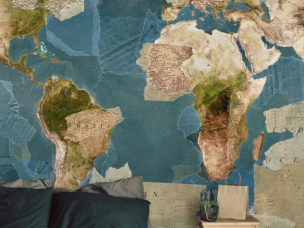 Carta da parati moderna, PVC free, eco-friendly, lavabile WallPepper Moderna-DATE ARCH-00102177