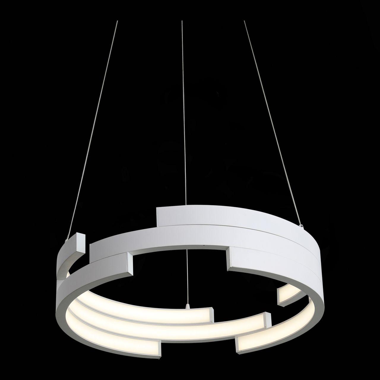 Подвесной светодиодный светильник ST Luce Genuine SL963.503.01 ST LUCE ДИЗАЙНЕРСКИЕ, GENUINE 275780 Белый  - Вид №3