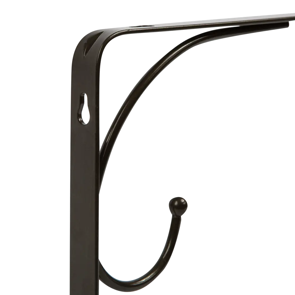 Кронштейн Сван 20х20 см нагрузка до 20 кг цвет бронза LARVIJ STLM-2090543 - Вид №1