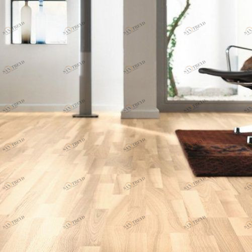Паркетная доска Haro 4000 Series Top connect светлый белый Ясень Кантри с брашью (Текстурированная) 2200х180 мм 531840