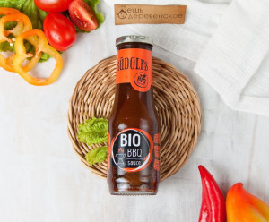 6830 Кетчуп "Organic" томатный "BBQ" Вкусляндия