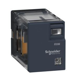 RXM4LB1BD РЕЛЕ ЭЛЕКТРОМЕХАН., 4 С/О, =24 В, 3A Schneider Electric Экономичная серия интерфейсных реле