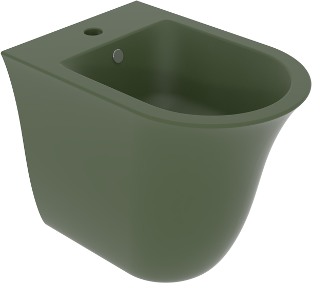 FLBI0126 Напольное биде приставное GSG CERAMIC Flut